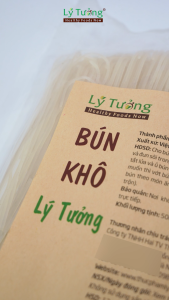 Bún Khô Lý Tưởng 500g - Loại 1 Sợi To Dai Mềm Thơm Ngon Đậm Hương Vị Việt