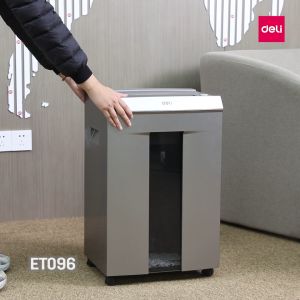 Deli Mesin Penghancur Kertas / Paper Shredder 30 L 16 Lembar 60 Menit Non Stop ET096