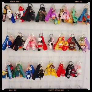 [mjj] Creative Cartoon Toothless Dragon Cars and Bags Keychain Pendant Pendant Ornaments for Couple Small Gift Wholesale