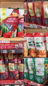 Hạt Dưa Rang Củi Trường Đạt Gói 450g Hạt Lựa Loại Bì Zip Đỏ Thơm Bùi Tự Nhiên Chính Hãng Dễ Đổi Trả