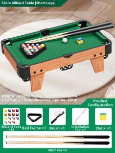 RONGMENGSHIJIE | Easy-to-Assemble Foldable Standard Family Size Billiards Table