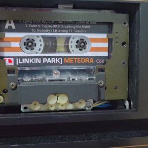 New Linkin Park Meteora Cassette Tape Sspotify Music Great Quality Recording (8567)