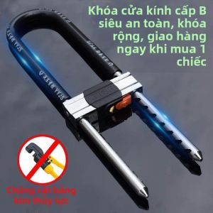 FEIZHUXIANSEN | Khóa U Chữ Đa Khóa với Tay Cửa Bị Nâng Cấp cho Cửa Đôi