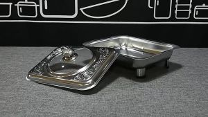 Ball Soup Warmer Bulat Baskom Tempat Sayur Soup Prasmanan Saji Stainless Wadah Makanan Fastfood