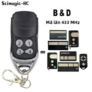 Bộ Điều Khiển Từ Xa Mở Cửa Nhà Để Xe B&D 433.92MHz Tương Thích Với Các Mẫu 062170 062162 059120 059409 Có Mã Lăn Bảo Mật.