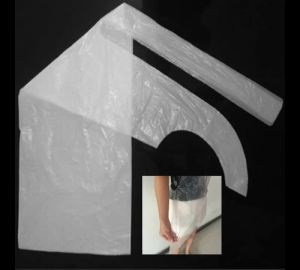 10-100pcs NEW Adult Disposable Tattoo Apron Transparent Clothing Anti Pollution Sterile Clothing Clean Cover Cape Cloth Apron