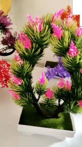 FYPT36 Pot Tanaman Hias Bunga Hias Plastik Ornamen Pot Bonsai Artificial Flower Decoration