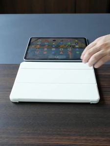 Ốp Bảo Vệ PU Cho iPad Pro 11 M5/M4 13 12.9 & iPad Air 11 M3/M2 - Ốp Mềm Có Giá Đỡ Ba Gấp Hỗ Trợ Chức Năng Đánh Thức Thông Minh & Sạc Từ Tính Cạnh Bút Apple Pencil