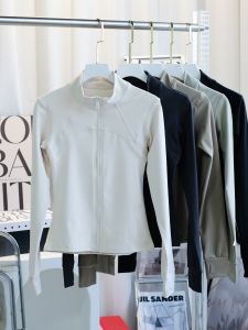 Womens Long Sleeve Yoga Fitness Clothing Sun Protection Training Sportswear Top Running Exercise Outfit Breathable Gymwear