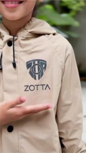 ZOTTA Jas Hujan Anak Laki-Laki Perempuan Bahan PVC Anti Rembes