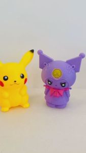 [CHIP KHỔNG LỒ] Đồ chơi thú bóp kêu chíp chíp hình Kuromi Pi kachu bóp mềm giảm căng thẳng xả stress chip Koromi Korumi