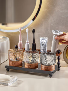 Baroquehouse | Electric Toothbrush Compatible Bathroom Storage Rack