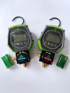 Đồng hồ đơn điện tử nạp gas áp thấp áp cao hàng chính hãng Super Stars - Quý Trần Auto