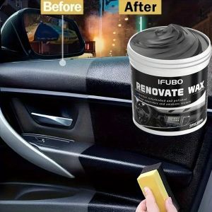 Multi-purpose automotive interior Retread wax - plastic parts repair agent tire protectant and brightener for various models