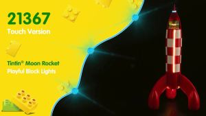 Bộ Đèn LED Kyglaring Dành Cho Lego 21367 Tintin ® Moon Rocket - Đèn Trang Trí Cho Các Khối Xây Dựng Tương Thích Với Lego 76419 Harry Potter Hogwarts