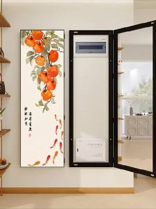 Wall Mirror Full Length Mirror With Storage Full Body Mirror Wall Mount Mirror With Rack Wall Mirror Full Length Closed Distribution  Mirror Wear-Resistant and Durable 镜子全身