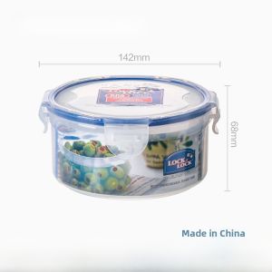 LocknLock Plastic Microwave Safe Food Container Lunch Box ness Preservation Heating Sealed Box for Adult Home Kitchen