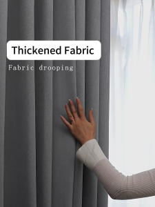 1PC 7/8 feet plain rings curtain 220cm(W)*180cm(L) for window door room home decoration korean curtains