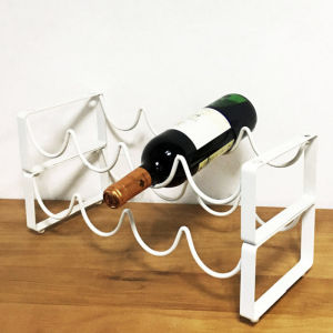 Modern Assemblable DIY Metal Iron Wine Bottle Holder Home Living Room Decor Display Storage Racks Wine Rack