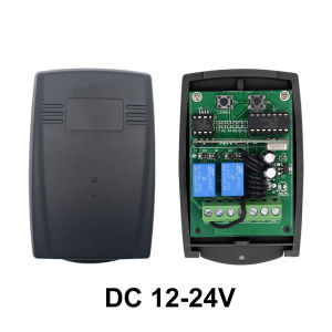 Tuya Universal Smart Wifi Receiver 2CH 12V 24V 220V Garage Door Remote Control Opener Controller 433/433.92 Mhz Transmitter