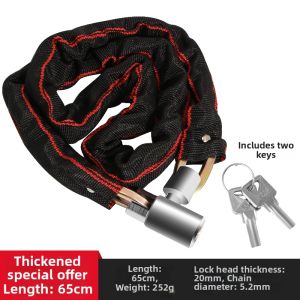 LUTUMEI | Anti-theft Waterproof Rust-proof Lock Chain for Bicycles E-bikes