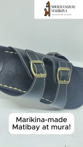 Marikina-made two-straps sandals for women (antique buckles)