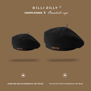 BILLI ZILLY | New Face-Slimming Small Size Beret Autumn Winter