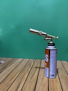 💥จัดส่งที่รวดเร็ว💥หัวพ่นไฟ หัวพ่นแก๊ส Gas Torch สำหรับแก๊สกระป๋องให้ความร้อนสูง