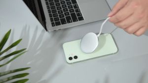 Đế sạc từ tính không dây sạc nhanh 15W chuẩn Qi hiệu CHOETECH T580-F - sạc được cho tất cả thiết bị hỗ trợ sạc không dây chip sạc thông minh công nghệ sạc nhanh và an toàn (bảo hành 3 tháng 1 đổi 1) - Phân phối bởi Hotphukien