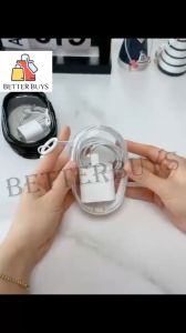 BETTER BUYS 1pc Fashion Compact and Convenient Hook Data Cable Storage Box Single Transparent Cable Pro