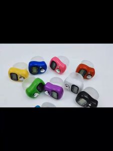 Blumey เครื่องนับดิจิตอลแบบมีไฟ สวมนิ้ว นับก้าว นับรอบการวิ่ง digital counter