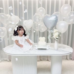 Quà Tặng Ngày Lễ Trung Thu Phong Cách Hàn Quốc Balo Tròn Hình Trái Tim Bánh Bao La Găng Tay Bằng Cao Su Trang Trí Tiệc Cưới Quà Tặng