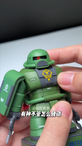 FATBOY MODEL FZ-2 CHONKER GREEN ZAKU MAGNETIC JOINT MODEL KIT