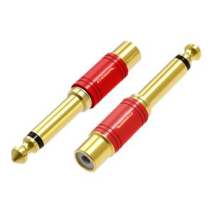Choseal | 6.5mm to RCA Female Adapter 6.35mm to AV Microphone Audio Adapter