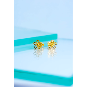 MJ Jewellery Gold Earrings S167  375 Gold & 916 Gold