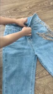 Celana Jeans Boy Frend & Higwaist Jeans Cewe
