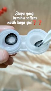 Alat Pencuci Softlens Manual Steamer Soflens Portable Washer Manual Rotation Myopia Contact Lens Cleaning SPM