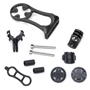PINMOAP Bike Computer Mount Adjustable Bicycle Handlebar GPS Holder Lightweight Cycling Speedometer Bracket For Road MTB Bike