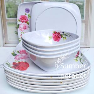 Promo Peralatan Makan Melamin Asli & Paket Hemat