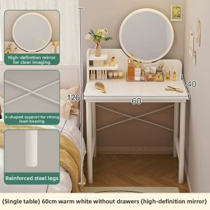 Simple Modern Dressing Table for Small Spaces