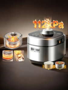 Midea | Fluorine-Free Titanium 316 Stainless Steel Liner IH Electric Pressure Cooker