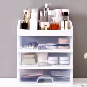 Rak Kosmetik Laci Kosmetik Plastik 3 Susun Rak Makeup Organizer Tabitha Beauty Wadah Makeup