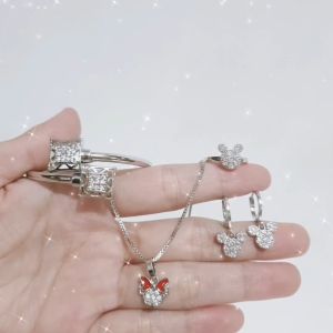 SET GELANG BANGLE ANAK PERHIASAN MOTIF KARTUN 4 IN 1/KSET-4233