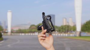 West Biking | WEST BIKING Adjustable Water Bottle Holder for Motorcycle 360° No Punching Bicycle Drink Cup Stand Bicycle Water Cage Bracket