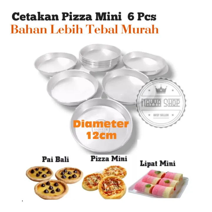 Loyang Cetakan Pizza Mini Roti Burger Ukuran 12cm | Lazada Indonesia