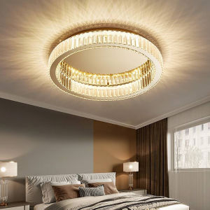 Modern Luxury Crystal Ceiling Chandelier for Living Dining Room New Design Kitchen Led Light Lustre Indoor Lighting