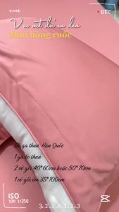 💥ƯU ĐÃI LỚN💥 Trọn Bộ 4 Món Ga Gối Thun Hàn Quốc Mềm Mịn Thoáng Mát Thấm Hút Mồ Hôi Không Nhăn Xù Bền Đẹp Giá Rẻ _ Nemtot Bedding
