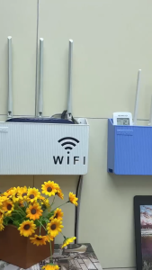 ติดผนังกล่องจัดเก็บRouter Wifiไม่จำเป็นต้องเจาะ กล่องเก็บเราเตอร์จัดส่งภัยใน24ชั่วโมง