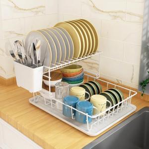 DIHUANTUO | Space-saving Double-tiered Dish Drying Rack
