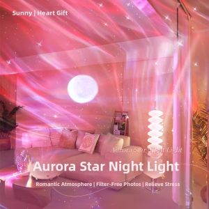 jiuxin lighting | Romantic Aurora Star Projector Night Light